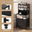 43cm W Metal Bedside Table