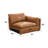 Top Grain Leather 3 Pieces Modular Sectional