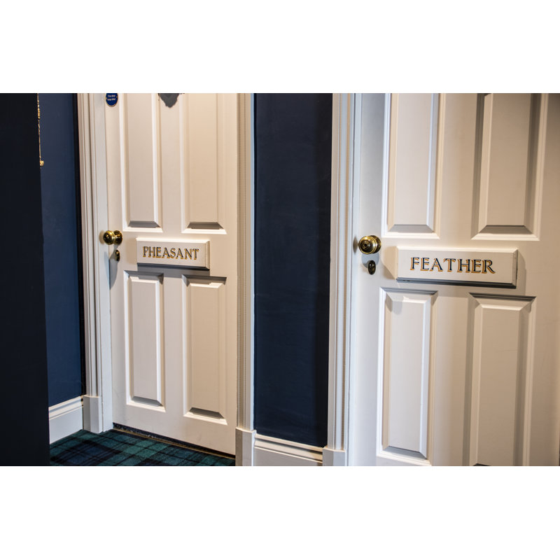 Euro Door Accessory, Aged Brass