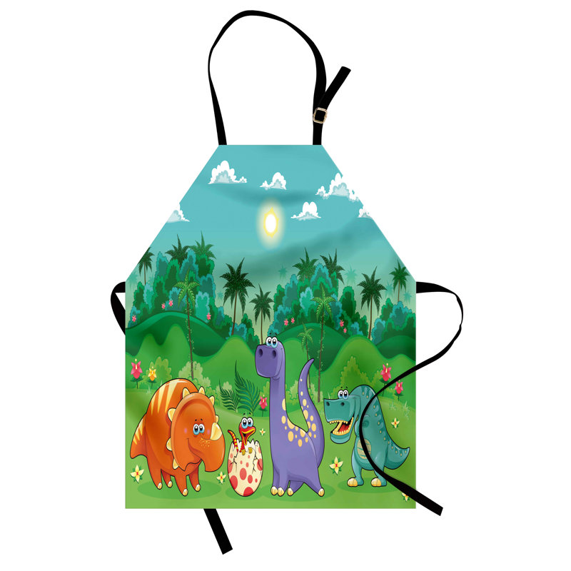 No Pattern Bib Apron