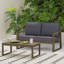 Table basse et causeuse