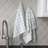 Cotton Plaid Waffle Tea Towel Kitchen Towel-428380016
