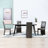Dining Chairs Side Chair with Solid Wood Legs for Kitchen Faux Leather-931017966