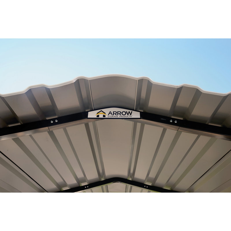 12 Ft. W x 6 Ft. D Canopy, White