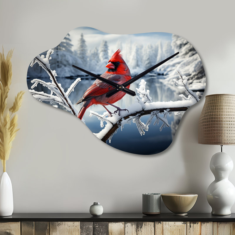 Horloge murale asymétrique en métal Canada, Petit