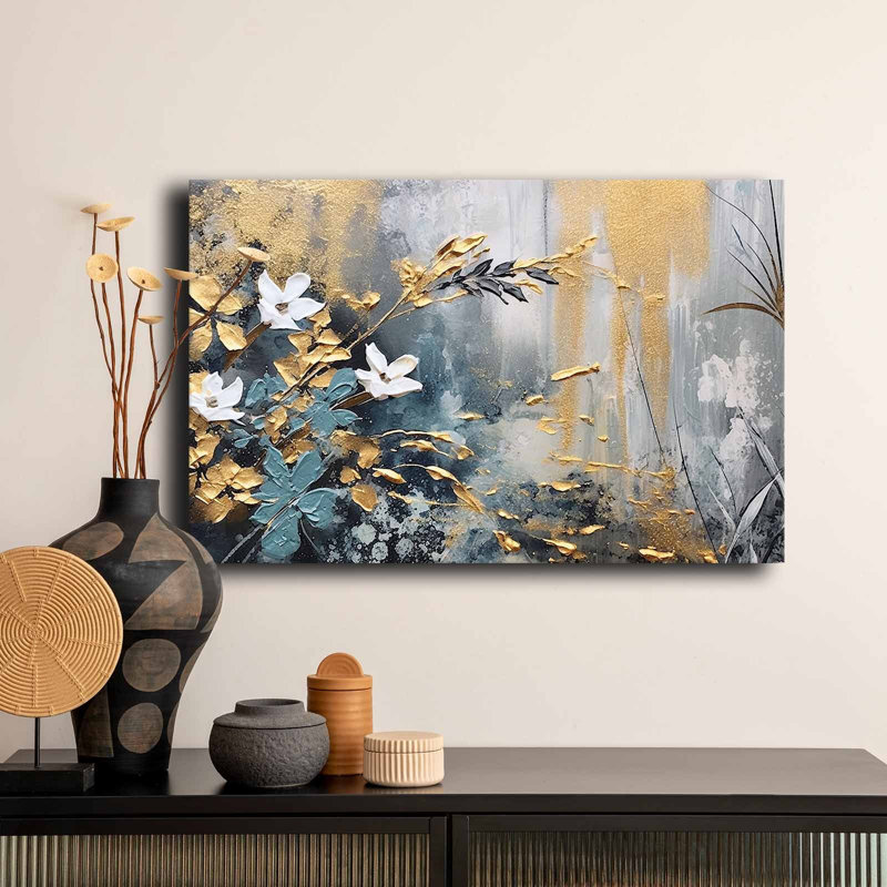 Peinture décorative sur toile