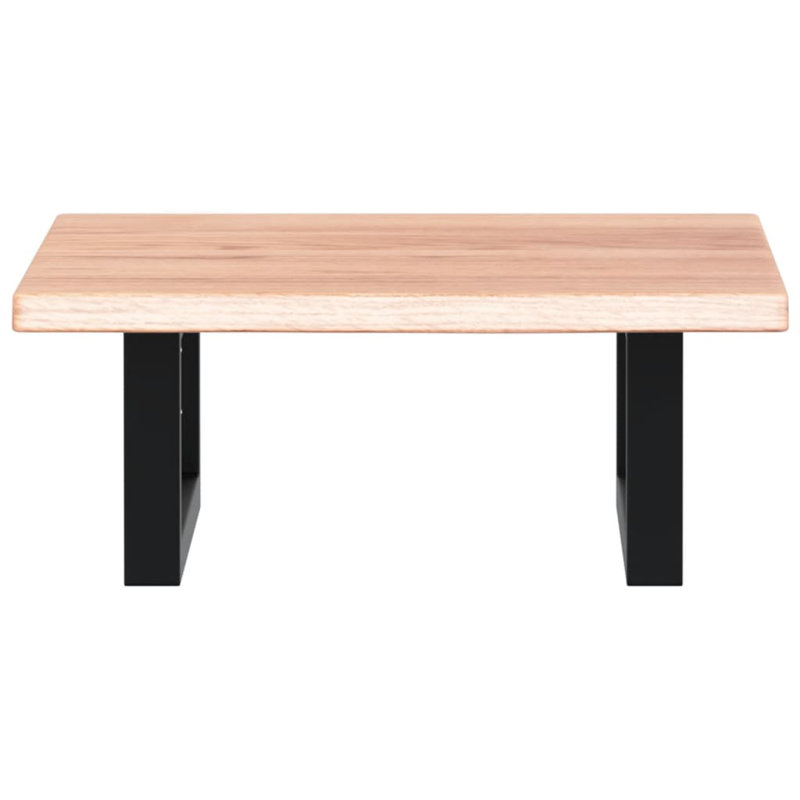 Bracket Shelf, Black/Light Brown, 2cm H x 40cm W x 50cm D