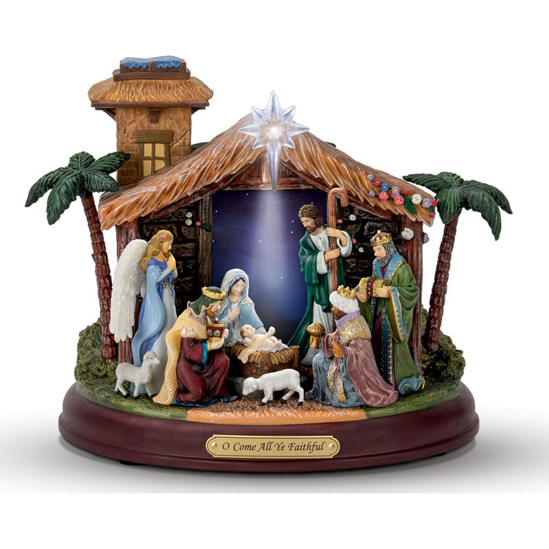 Crèche de Noël Thomas Kinkade