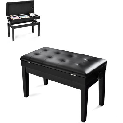 Maragozakis Upholstered Storage Bench