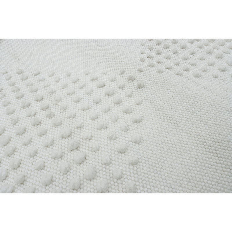 Sonora Indoor/Outdoor Pillow Cover & Insert, 24" x 24", White, Square