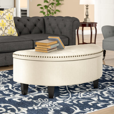 Rangement demi-cercle capitonné noir 44 po Venne