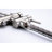 Brushed Nickel Tub Filler With Seals And 9.95 Lb Weight Freestanding In Stainless Steel Drip- Design