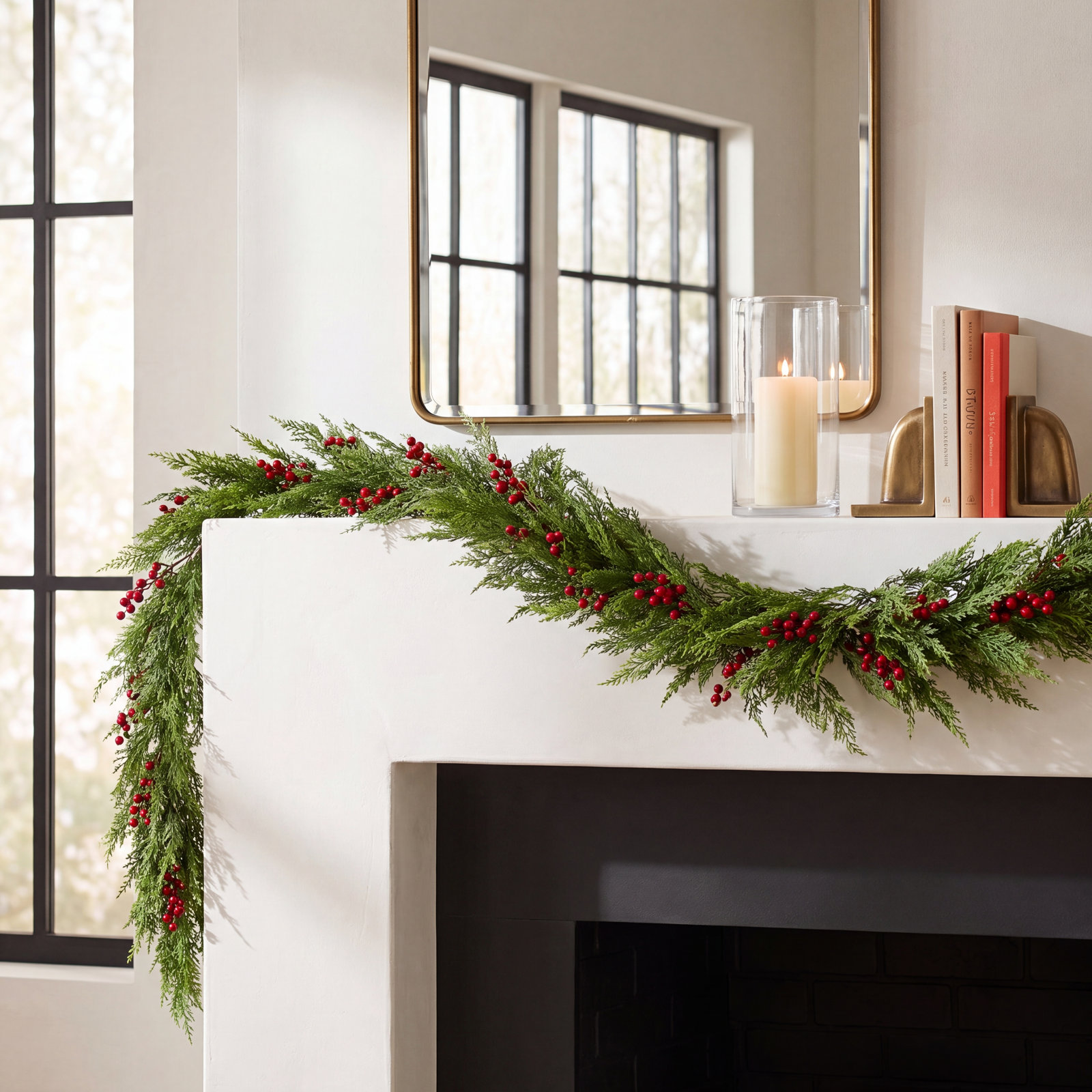 Lexianna 2-Piece 5" Berry Christmas Garland