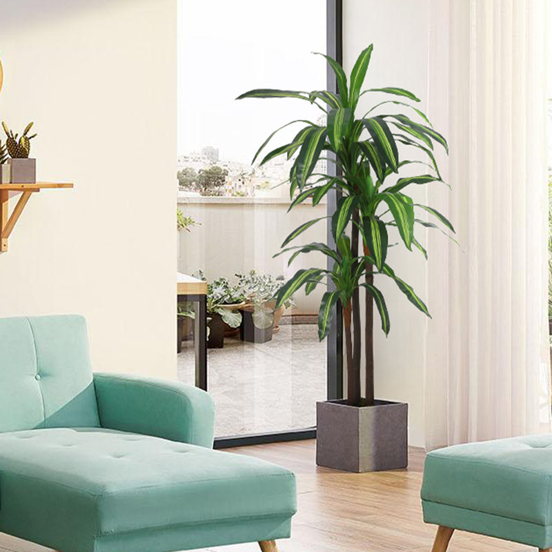 Faux Banana Leaf Tree, 6ft