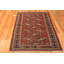 One-of-a-Kind Rectangle 5' x 6'3" 1900s Rectangle Wool Area Rug