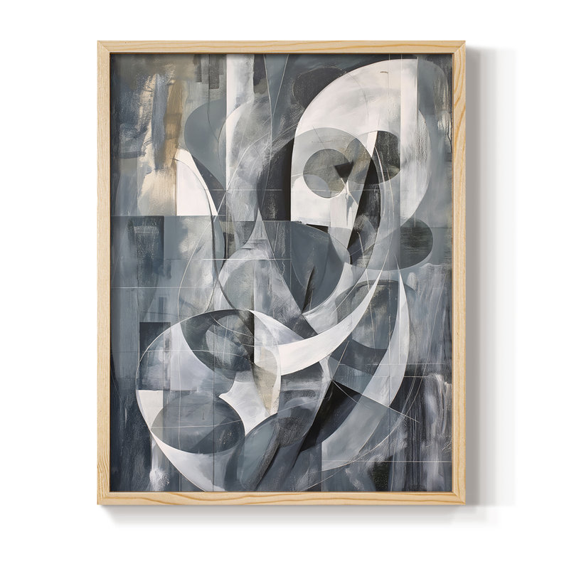 «ABSTRACT Series CDLxxxiv», H 11 po x l 9 po