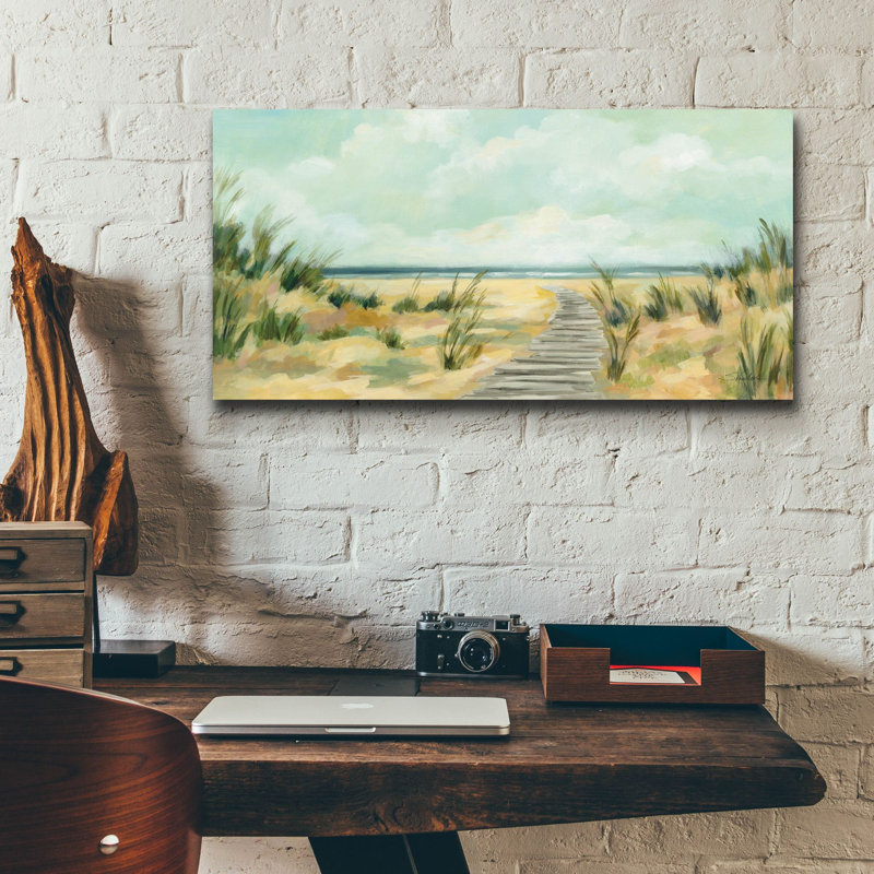  «Path Through The Dunes» par Silvia Vassileva, art mural en verre acrylique, H 12 po x l 24 po