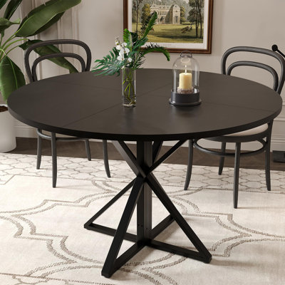 Round Dining Table For 4, 47" Dining Table, Circle Table, Dining Room Table by 17 Stories