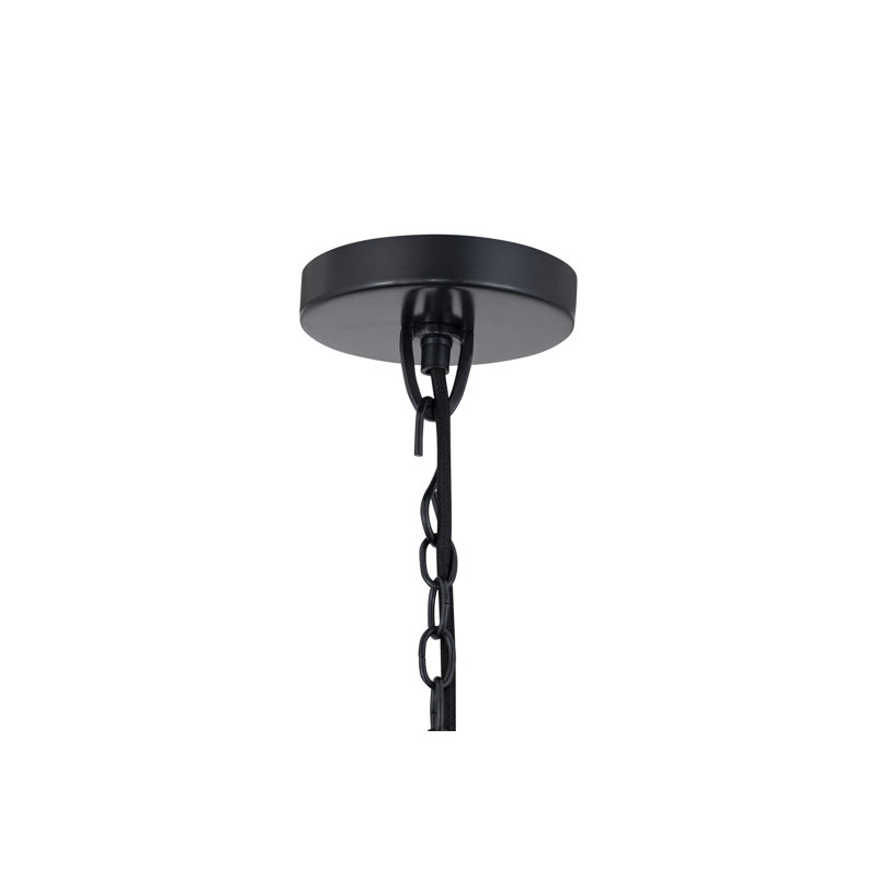 Kara Black Powder Pendant Light