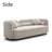 Modern Upholstered Boucle 3-piece Sofa Set, 6-seater With Accent Chair-956571712-970907433