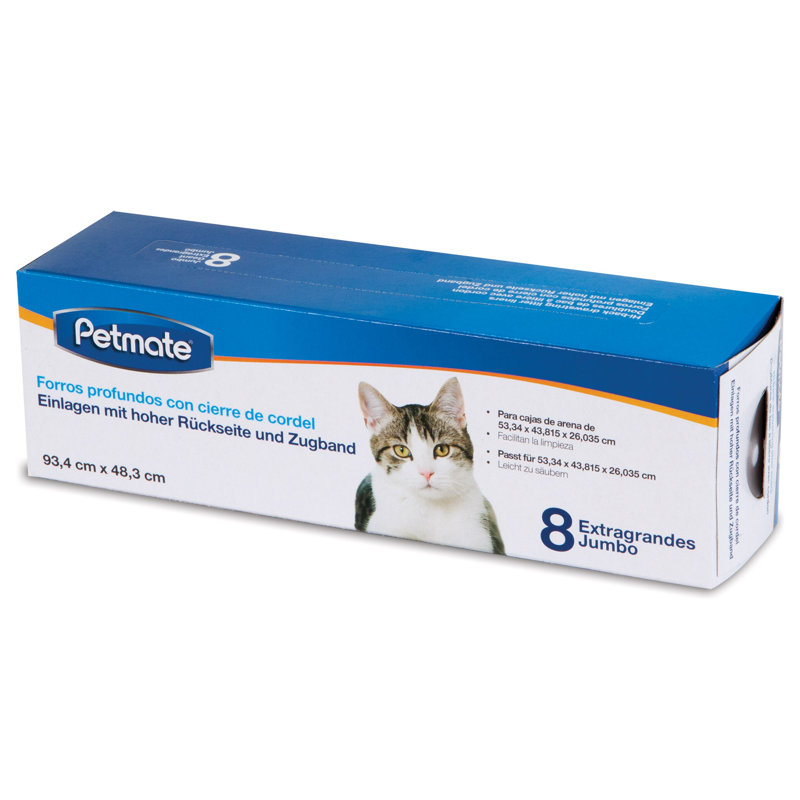 Sacs poubelle pour litière, Géant ( H 0,5 po x l 19 po x P 36,75 po)