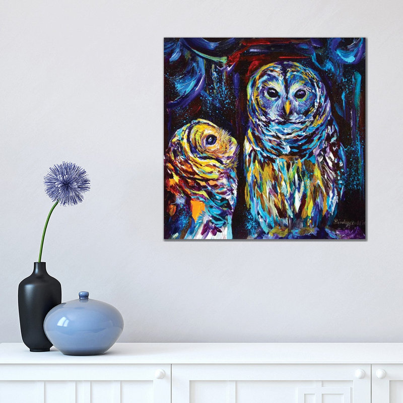 Lindsey Dahl - Wrapped Canvas Painting, 45.72 cm H x 45.72 cm W x 1.91 cm D