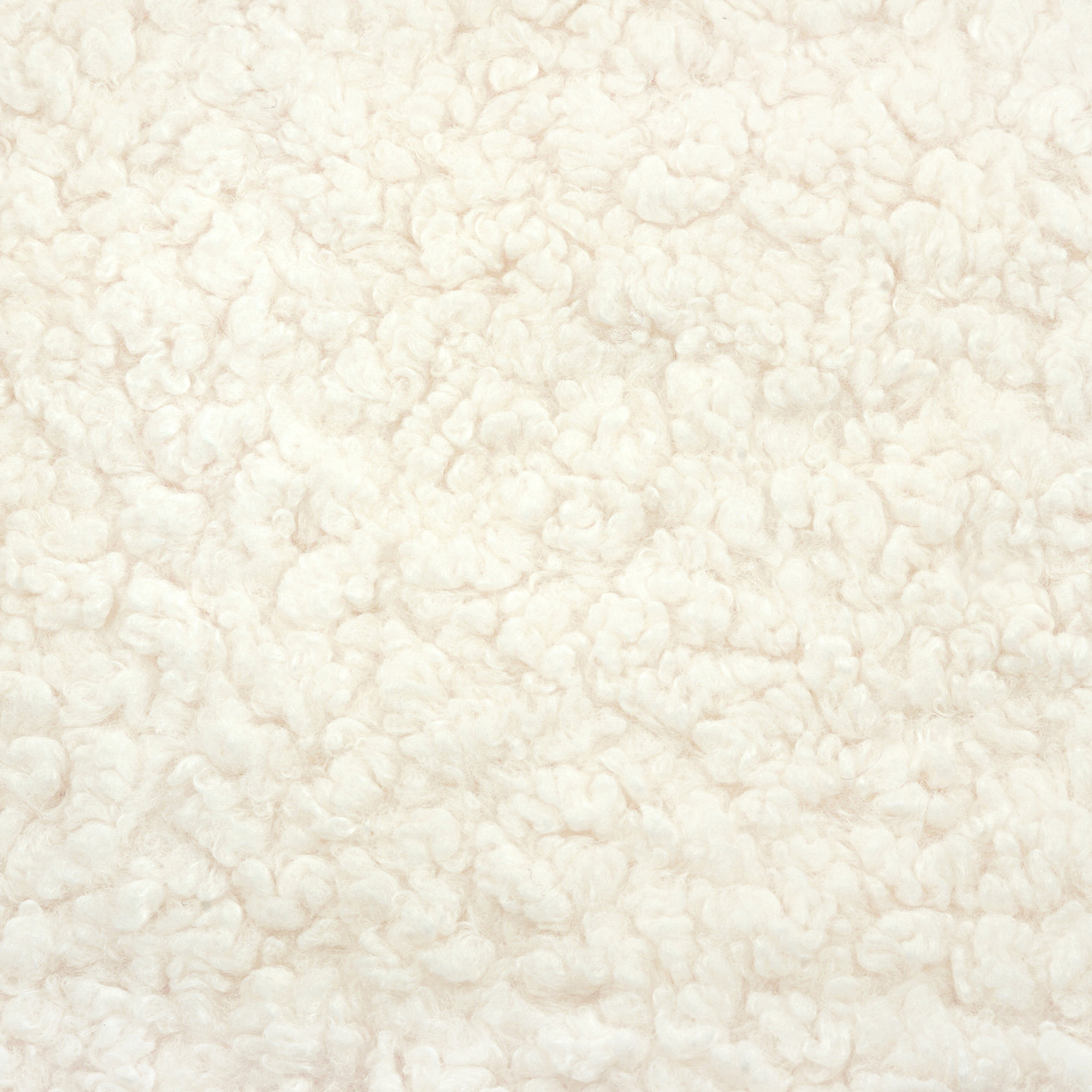 Kiwi Gliding Ottoman, Cream Shearling, Natural
