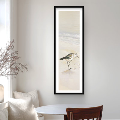 Imprimé Semipalmated Sandpiper Beach | Cadre encadré