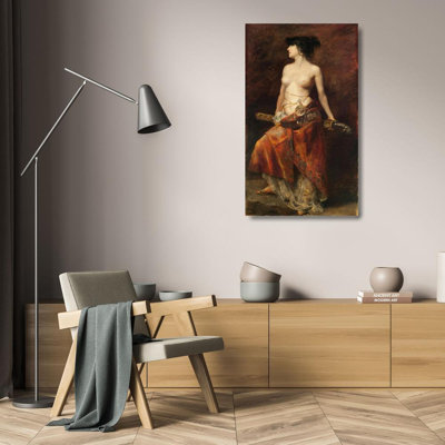 "Salome" by  Francesc Masriera - Gallery Wrap Canvas Wall Art