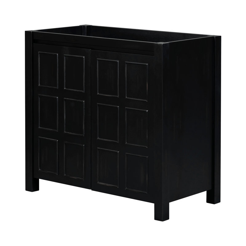 Meuble-lavabo 36 po - Espresso rétro