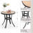 Emy 2 - Person Patio Dining Set with