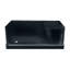 Receveur de douche Aquatique 60 po x 32 po avec bonde à gauche, noir mat-50776661-136128012