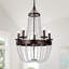 Lustre empire 5 lumières de style bougie Umbria