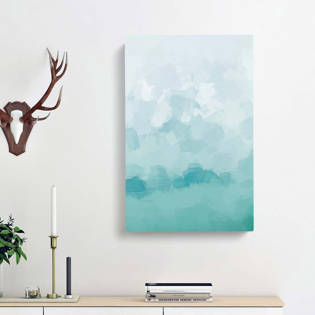 Hovering Cloud in Abstract - Wrapped Canvas