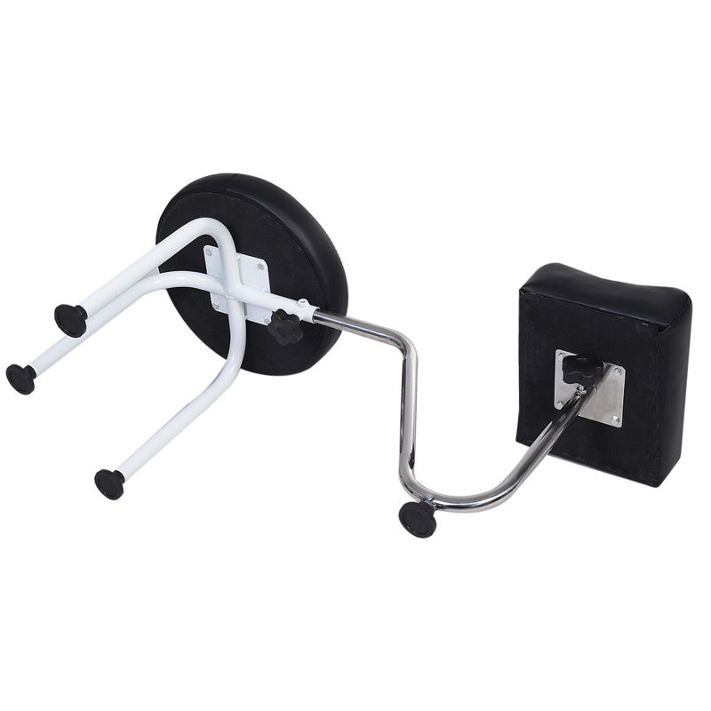 Metal Accent Stool, Black