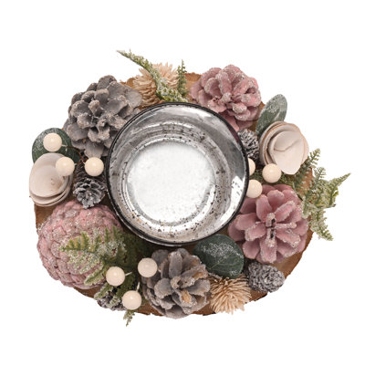21 cm H Tabletop Votive Holder with Candle Included