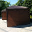 19,5 pi L 10 pi. D Pavillon de jardin escamotable en métal-49579318