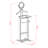 Meidinger Solid Wood Freestanding Valet Stand