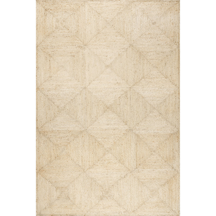 Marjorine Tiled Jute Area Rug