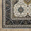 Tapis ivoire / bleu marine Stanika-362538808