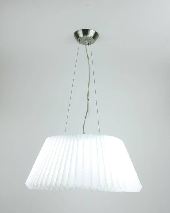 Lustre géométrique 3 lumières unique/relevé
