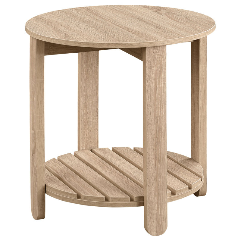 Table de bout en bois d'ingénierie Altos
