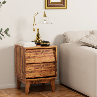 Paire de tables de chevet Ludowici Mid Century