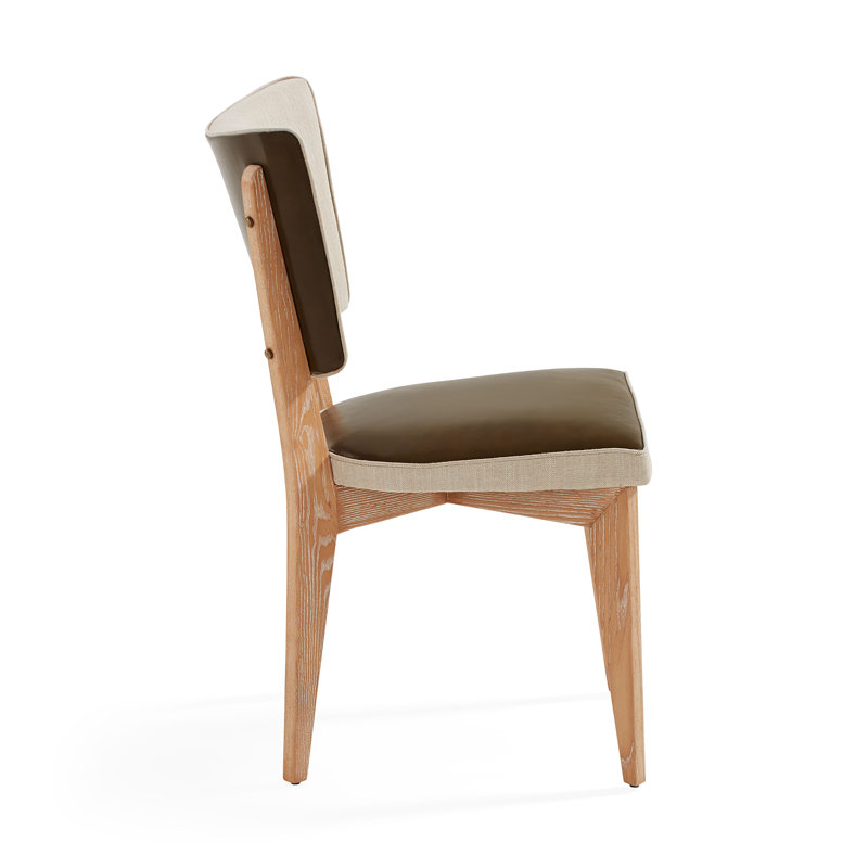Rive Gauche Leather Upholstered Dining Chair