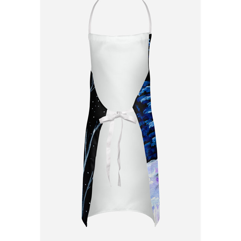No Pattern Bib Apron