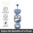 3 Cup Borosilicate French Press Coffee Maker (350 ml, 12 oz)