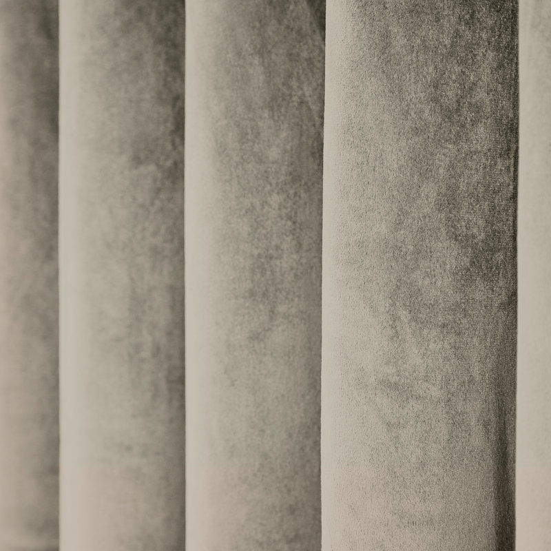 Escala Eyelet Room Darkening Curtains, Width 228 x Drop 183 cm, Linen