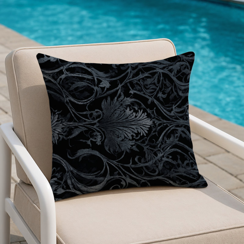 Dusken Veil Indoor And Outdoor Throw Pillow, Square 18"
