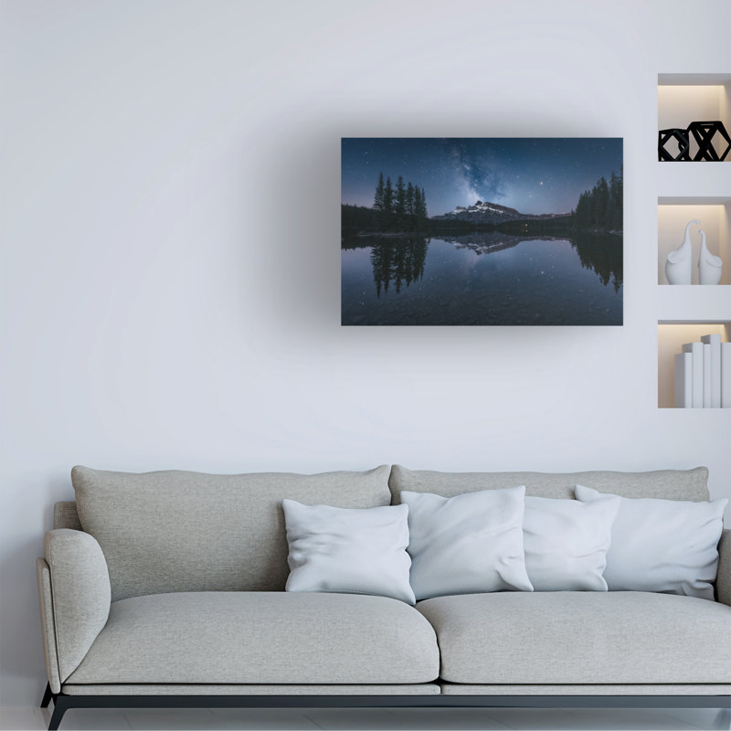 Art sur toile «Bachelor Javier De La Perfect Reflection», H 12 po x l 19 po