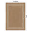 Tapis tissé plat intérieur / extérieur de style jute sable / naturel Border-1331785615-1331785607